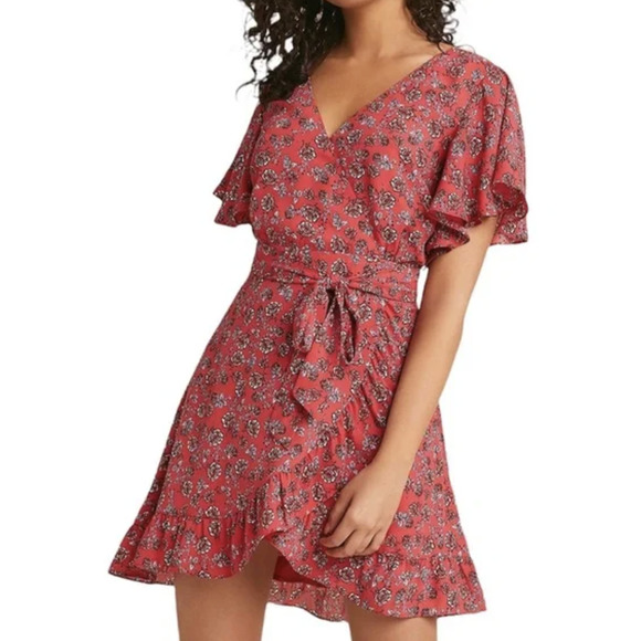 BB Dakota So One Sided Ruffle Dress